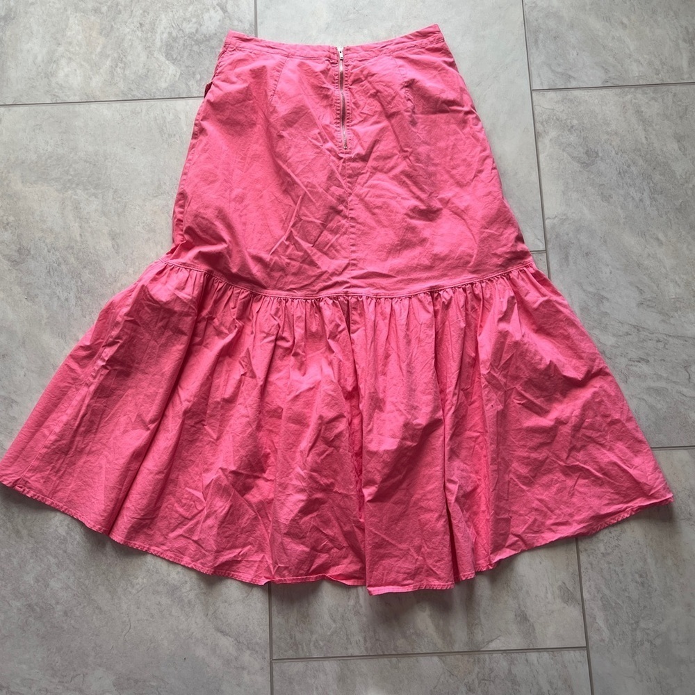 Ashley Park Pink Midi Skirt - Picture 7 of 8